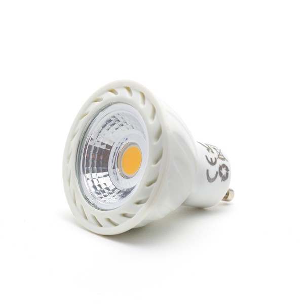 GU10 Leuchtmittel COB-LED, 6 Watt, dimmbar